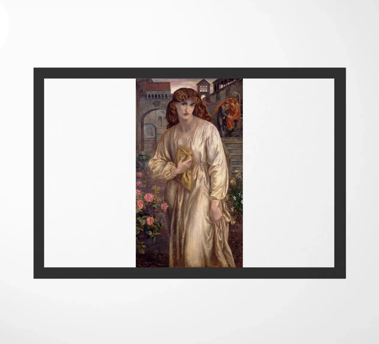Dante Gabriel Rossetti - Salutation of Beatrice zerbino da Timeless Artworks