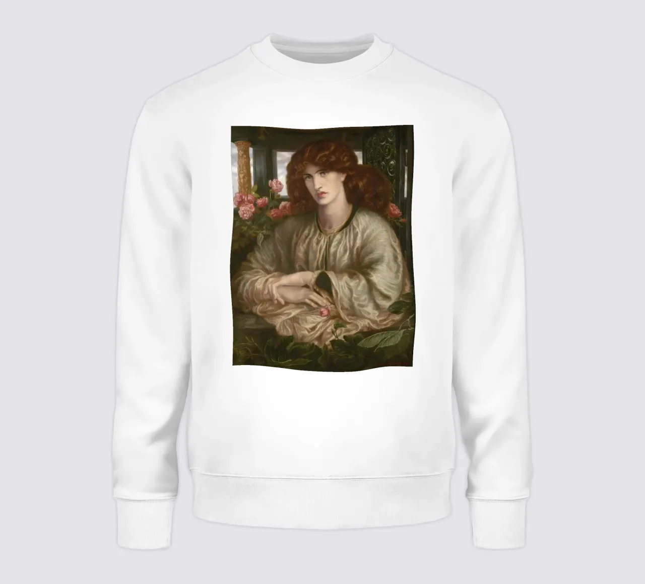 Dante Gabriel Rossetti - The Lady of Pity sweatshirt by Timeless Artworks