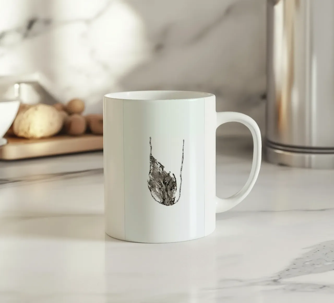 U tazza in ceramica da Marina Guiu