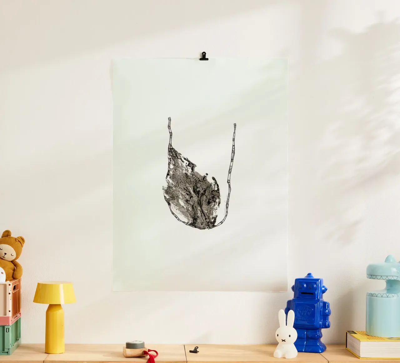 U poster con telaio in alluminio da Marina Guiu