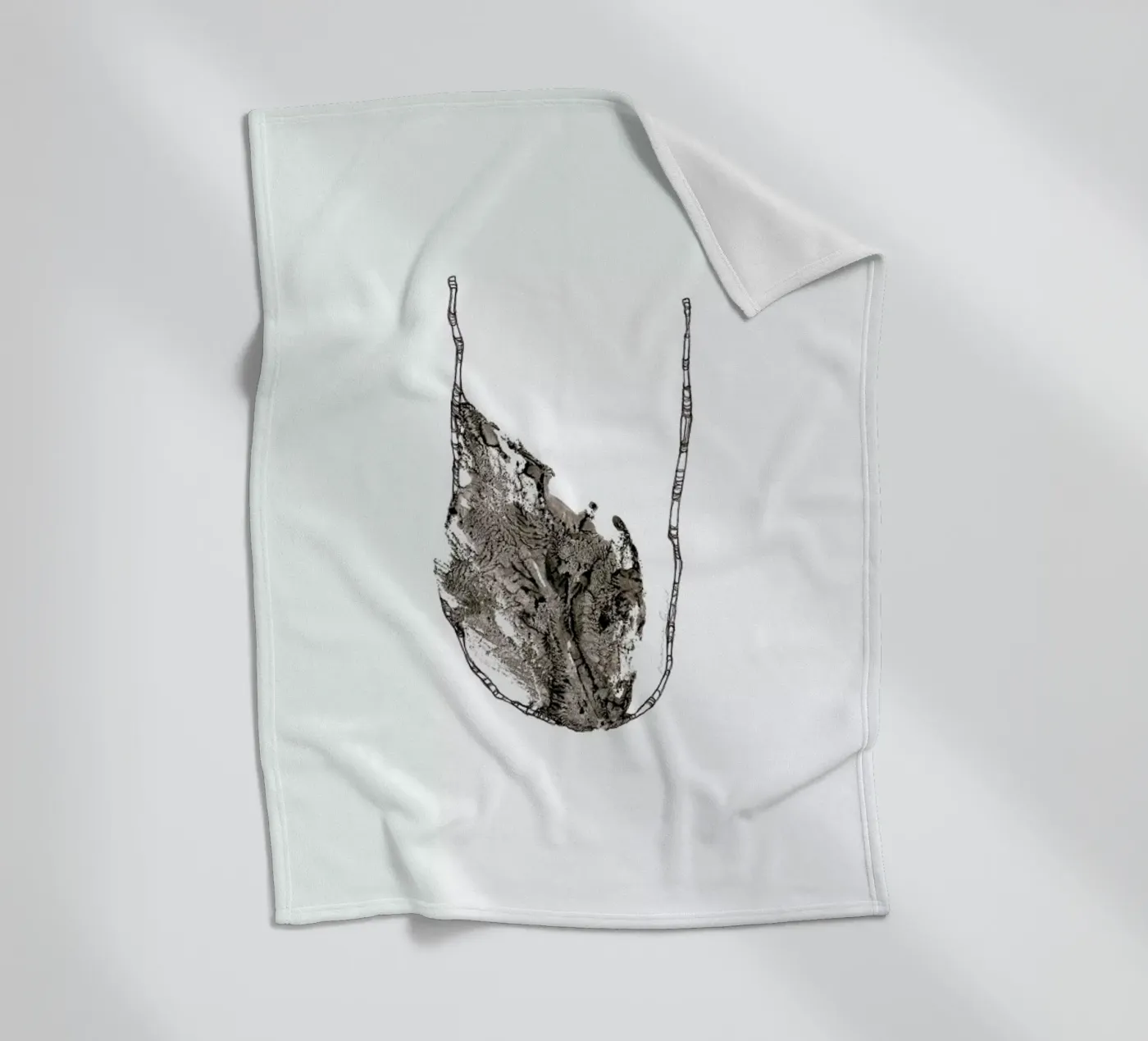 U Fleecedecke von Marina Guiu