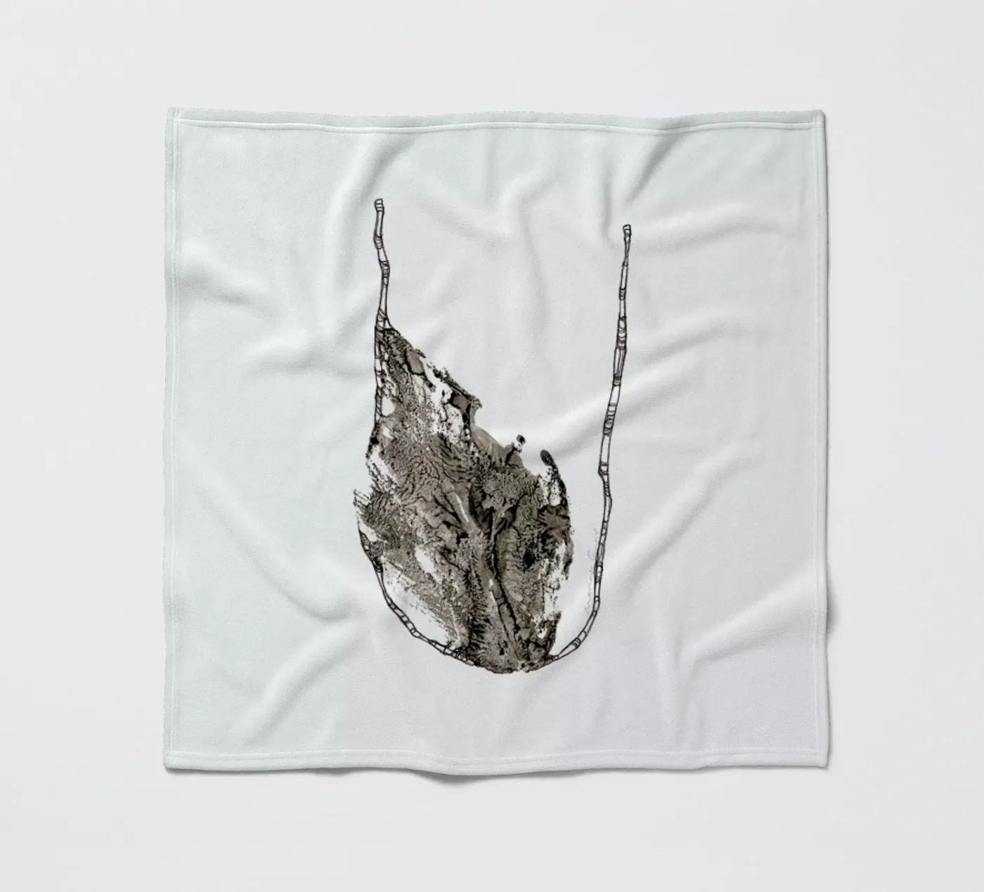 U Fleecedecke von Marina Guiu