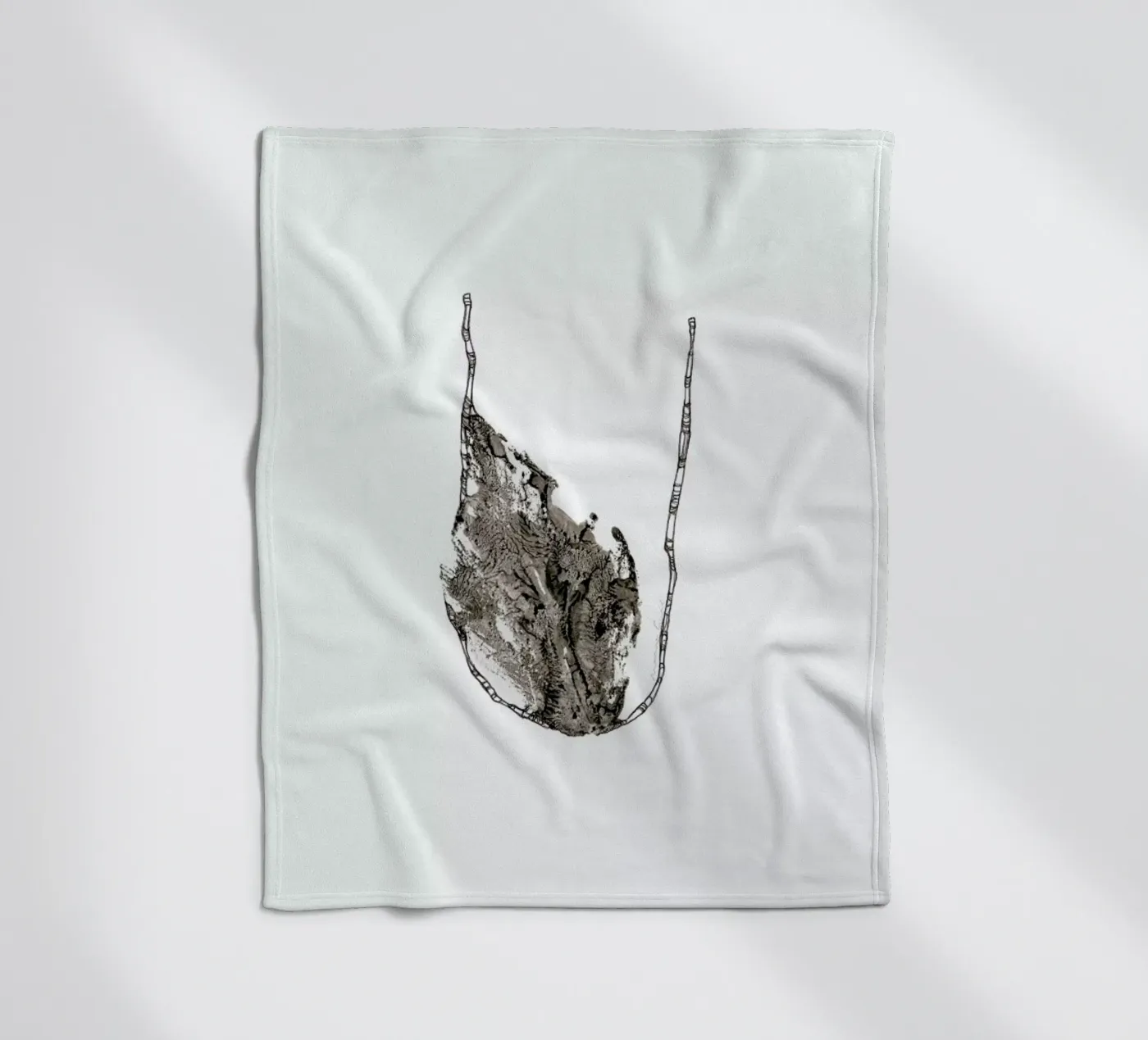 U Fleecedecke von Marina Guiu