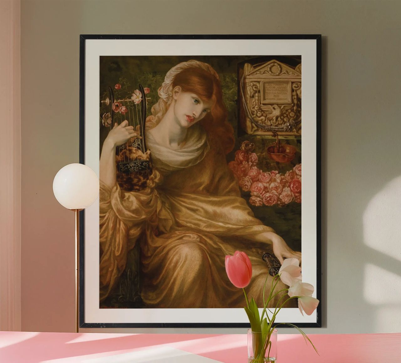 Dante Gabriel Rossetti - Roman Widow poster da Timeless Artworks