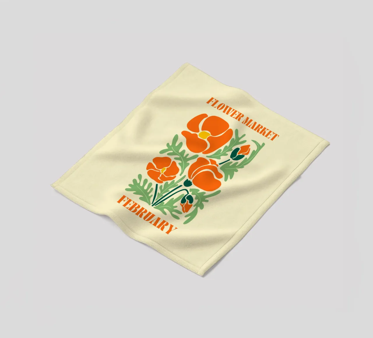 Mercato dei fiori febbraio coperta in pile da Kiroiharu