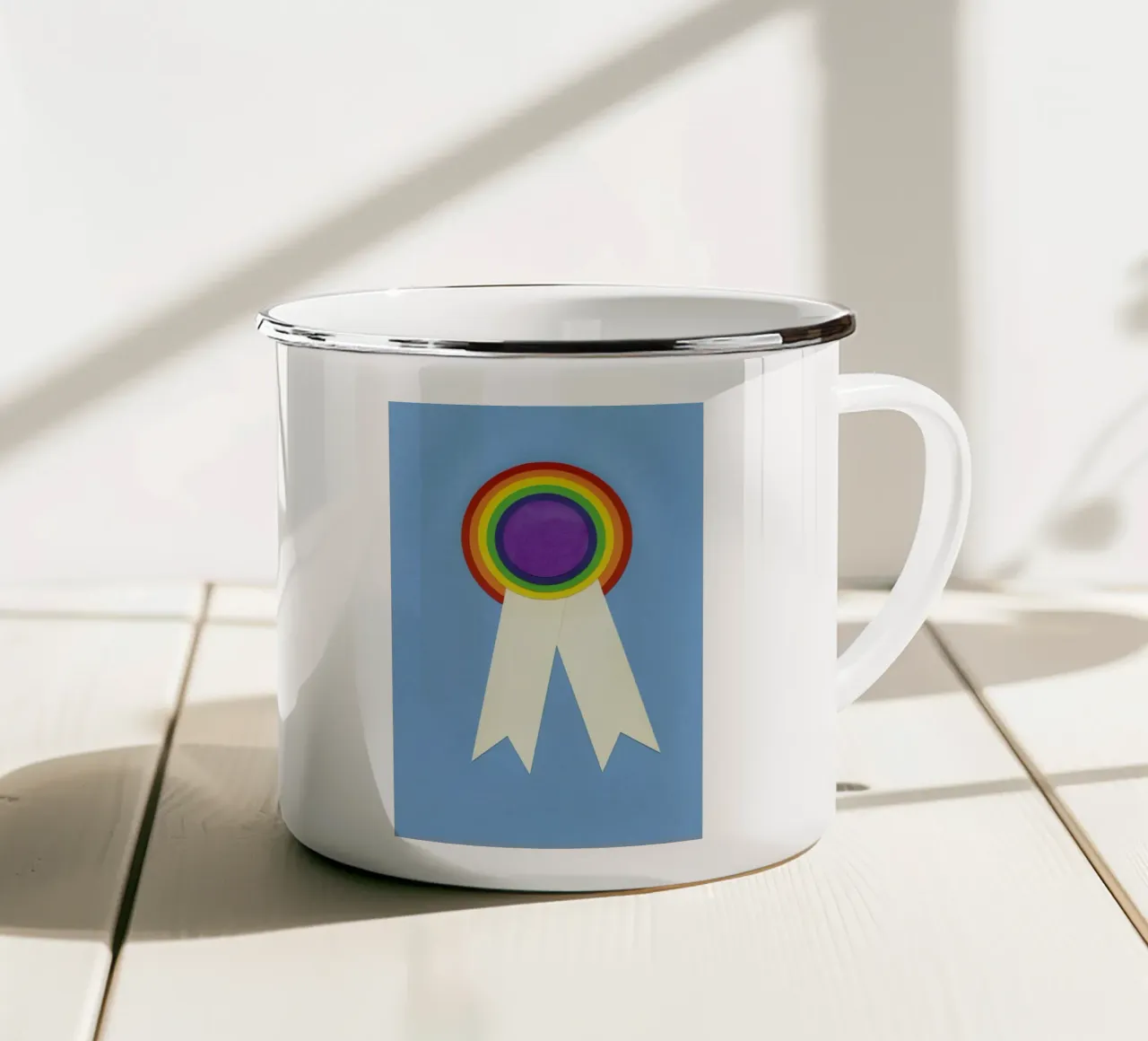 Pride tazza in smalto da Rosi Feist