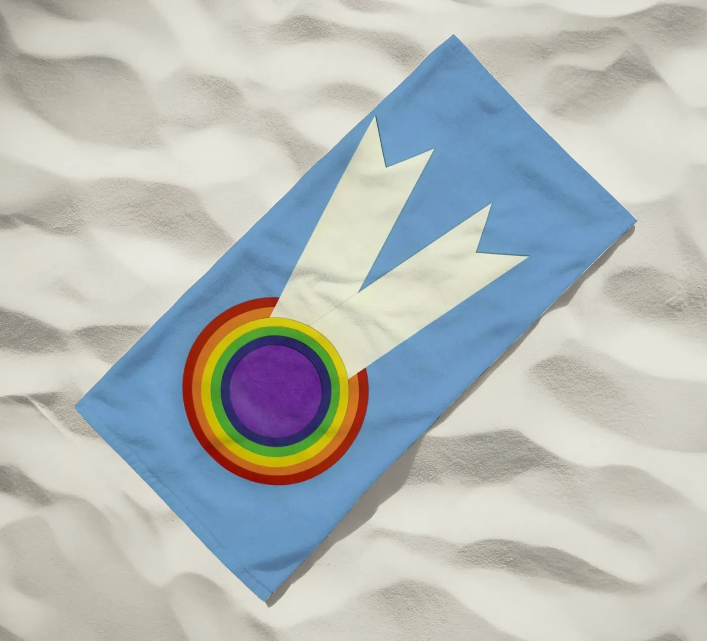 Pride beach towel by Rosi Feist