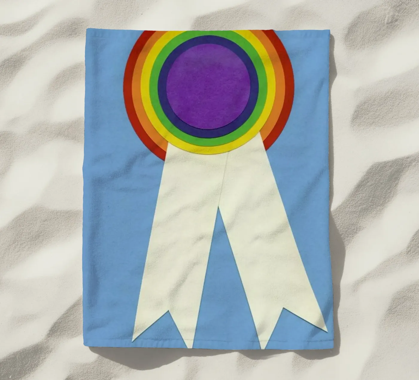 Pride beach towel by Rosi Feist