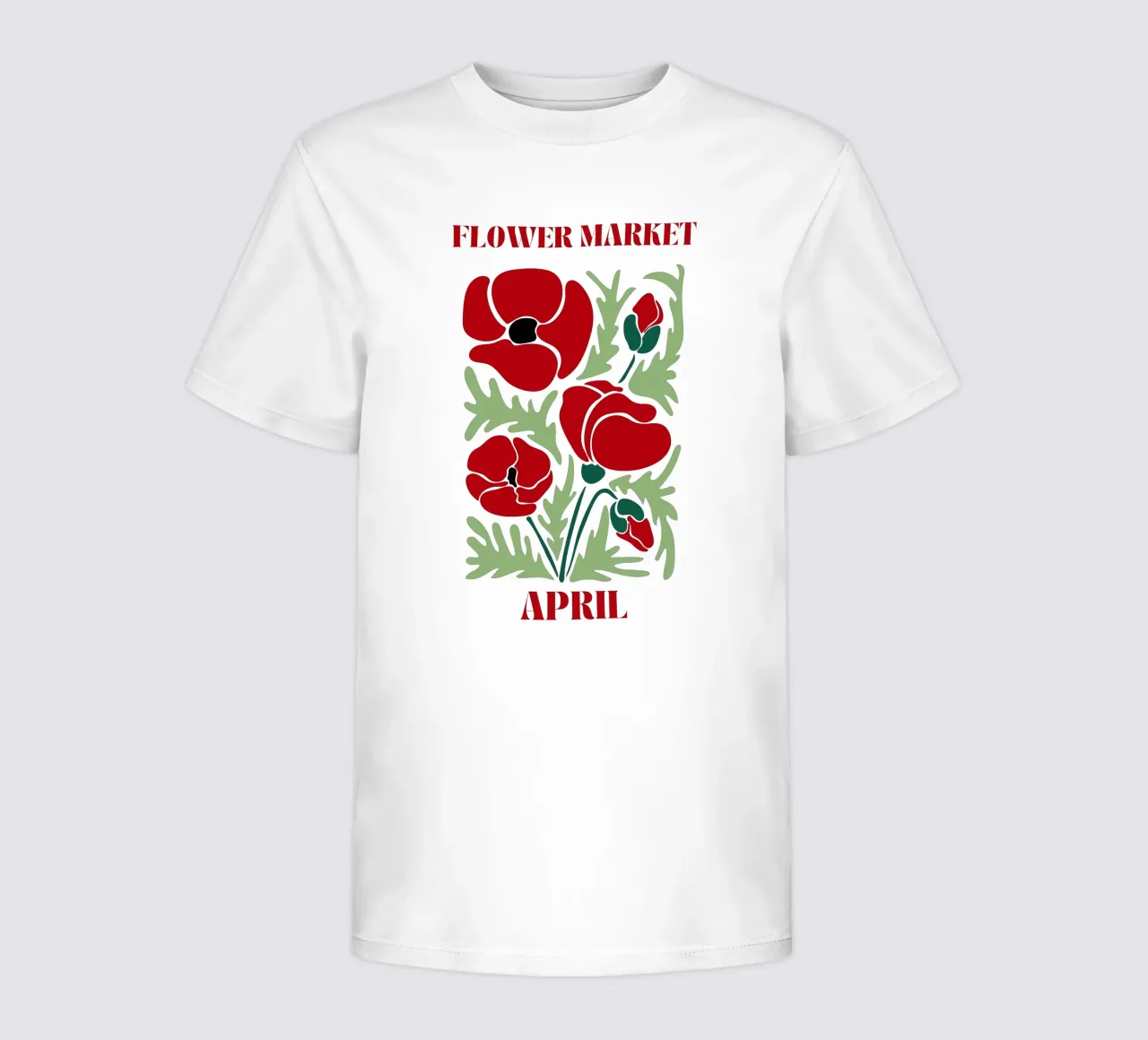 Bloemenmarkt april kinder t-shirt van Kiroiharu