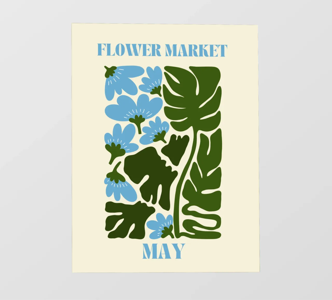 Mercato dei fiori di maggio telo in pvc da Kiroiharu