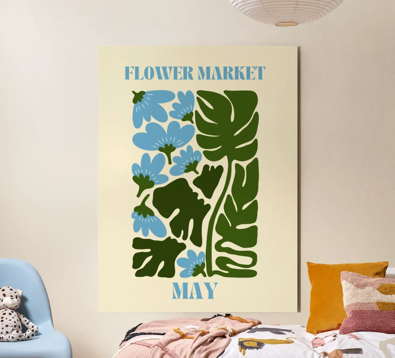 Blumenmarkt Mai Forex-Platte von Kiroiharu