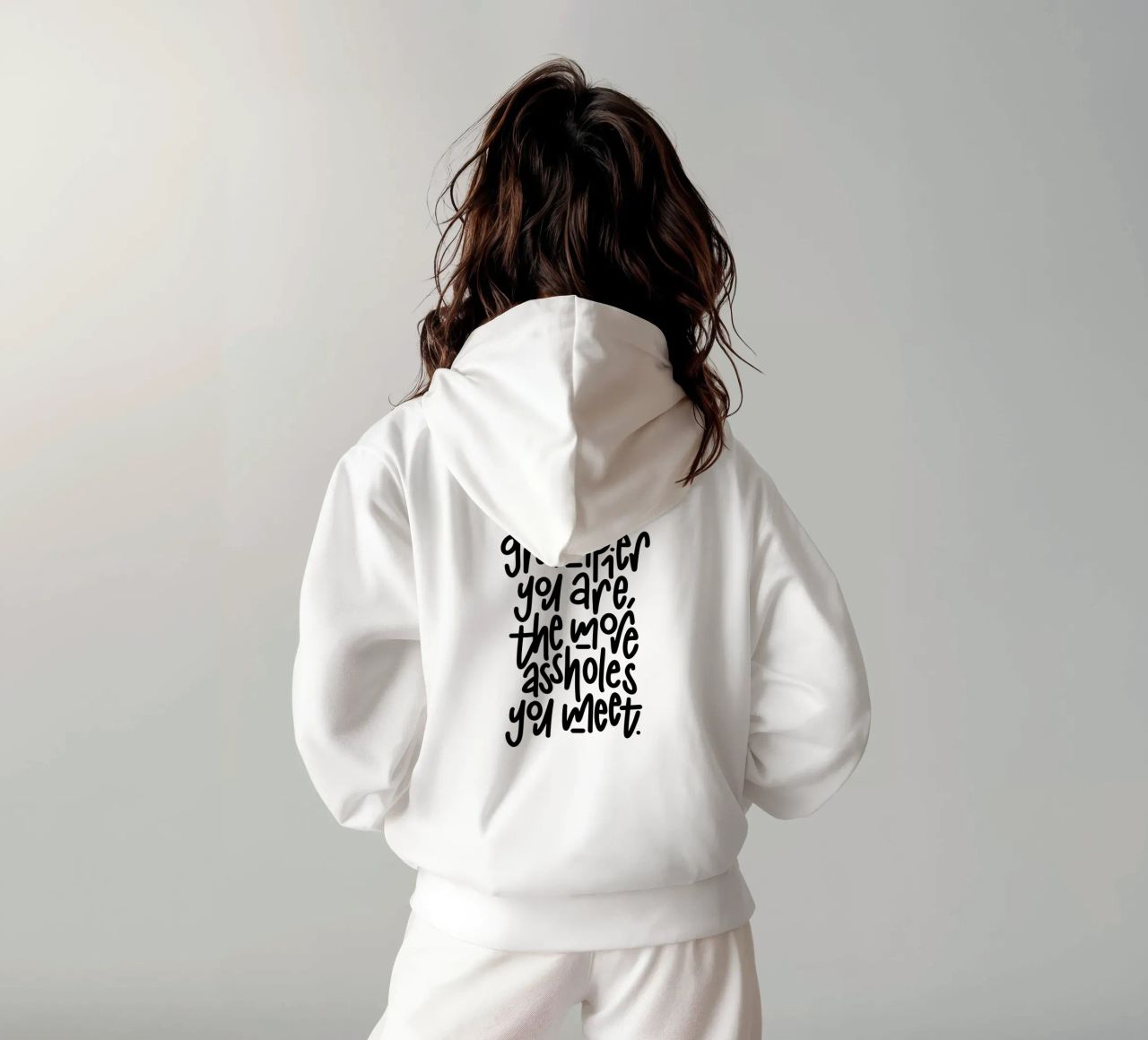 Grumpy felpa con cappuccio da LIMITED EDITION LETTERS