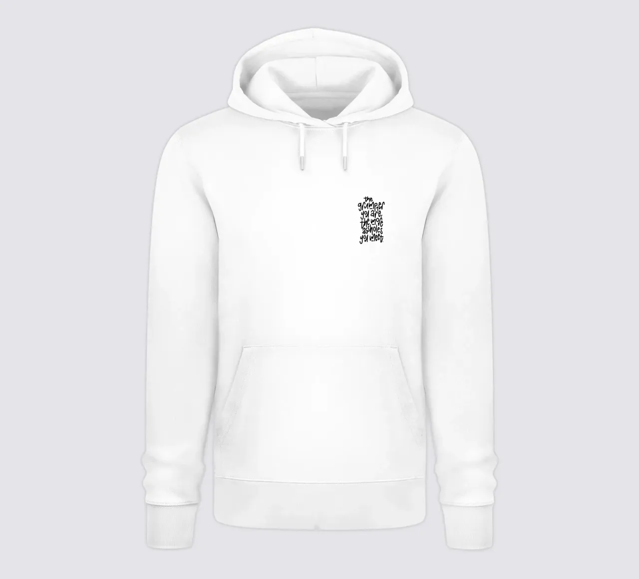 Grumpy sweat à capuche de LIMITED EDITION LETTERS