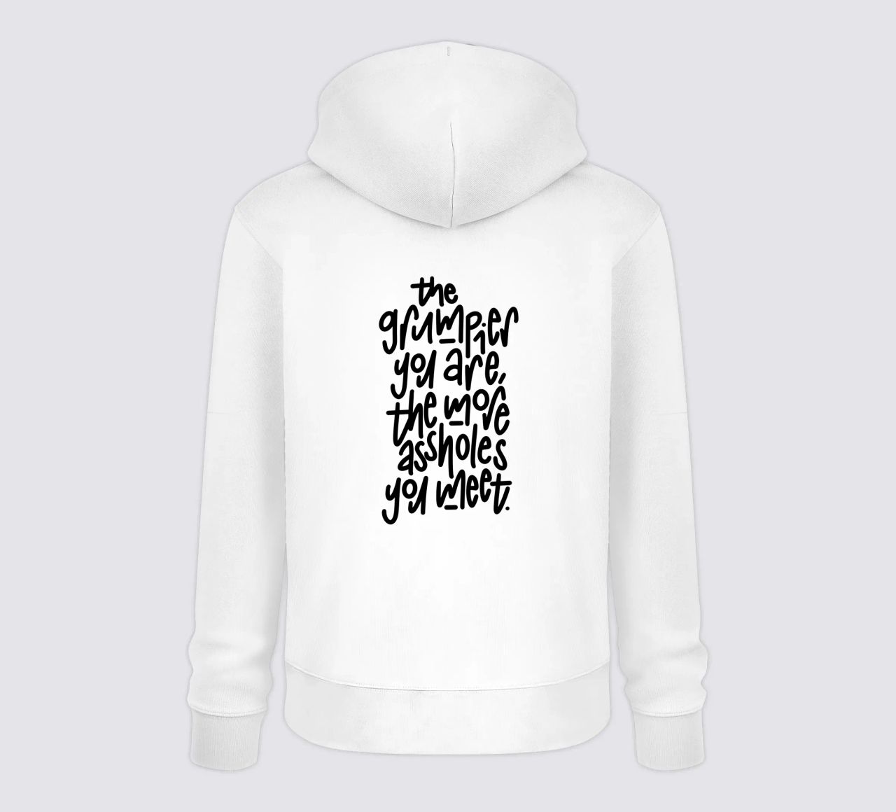 Grumpy felpa con cappuccio da LIMITED EDITION LETTERS