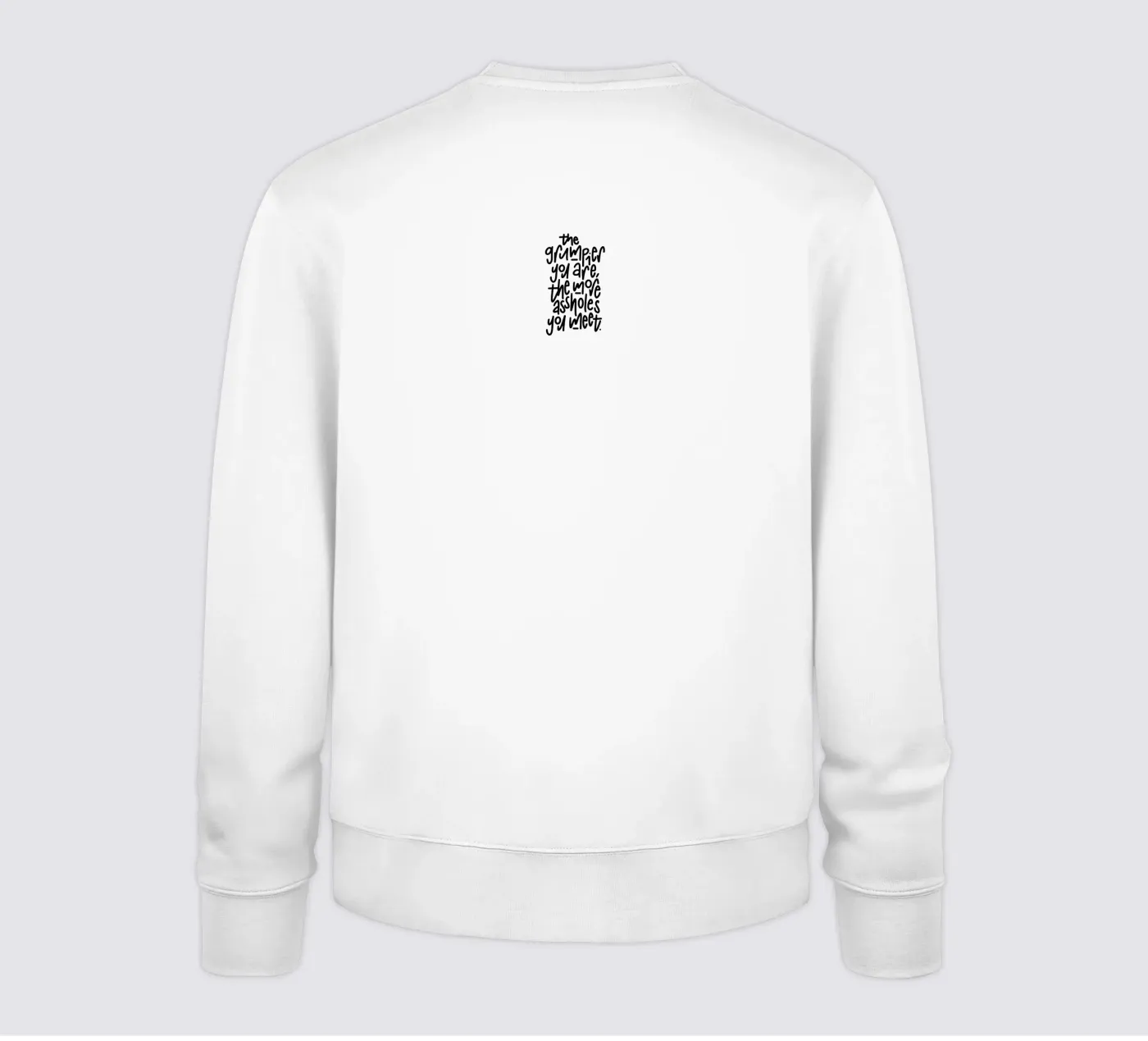 Grumpy sweatshirt van LIMITED EDITION LETTERS