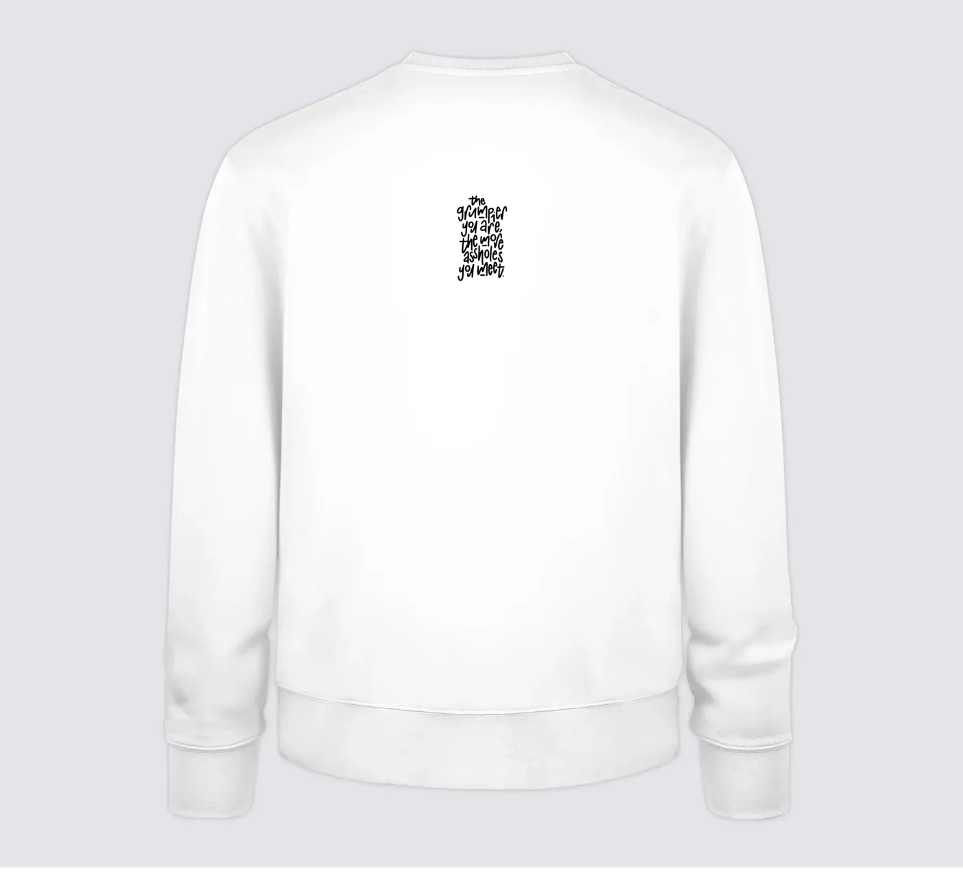 Grumpy sweatshirt van LIMITED EDITION LETTERS