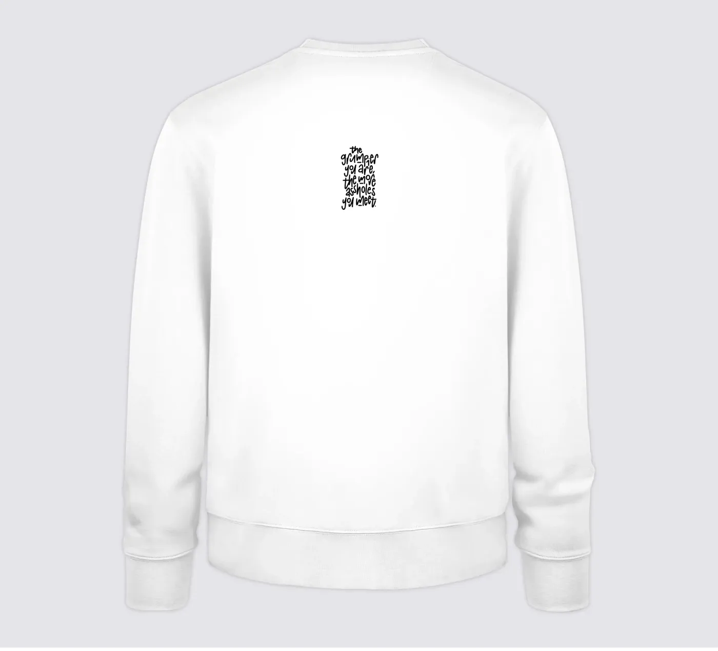 Grumpy sweatshirt van LIMITED EDITION LETTERS