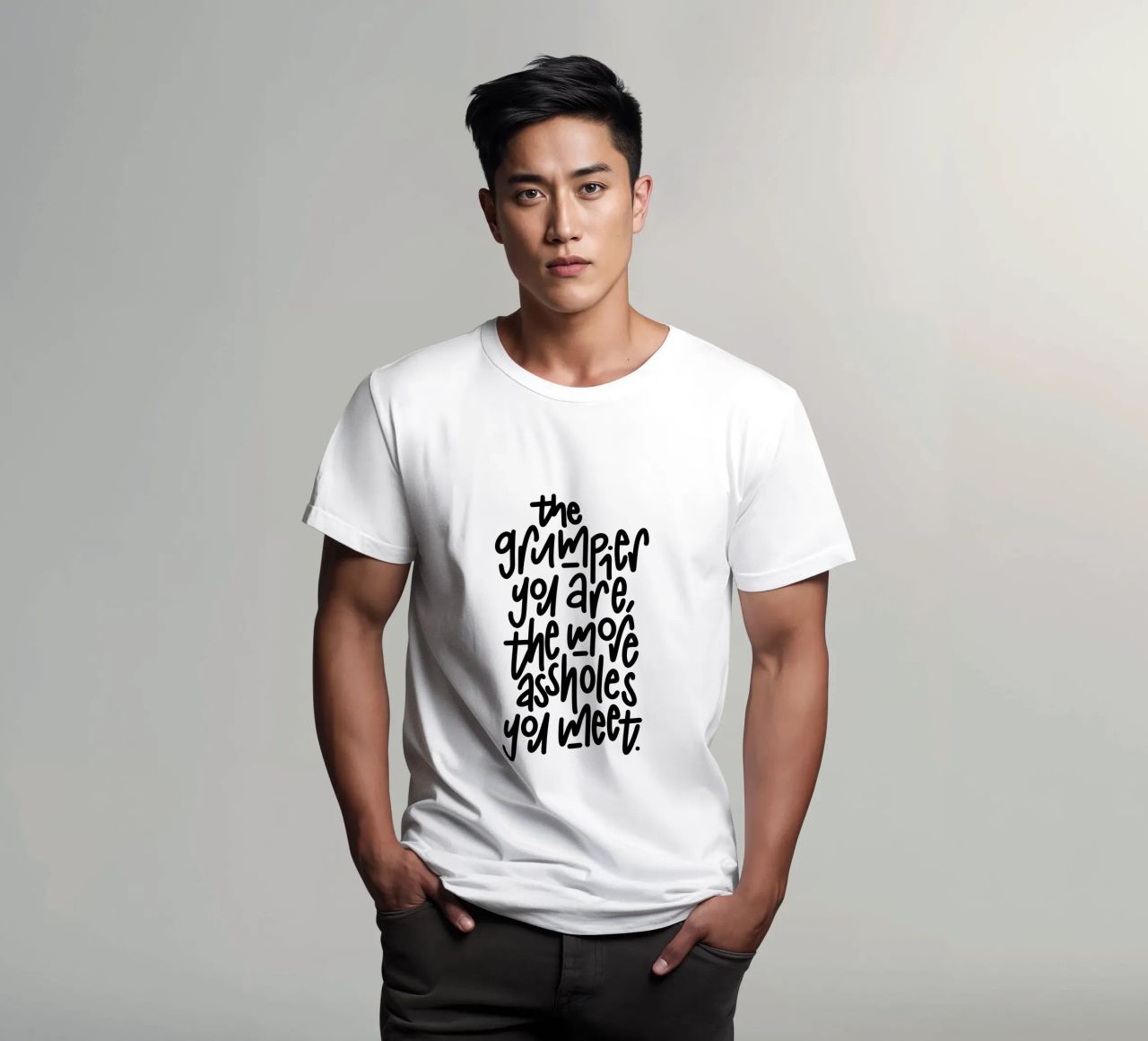 Grumpy t-shirt da LIMITED EDITION LETTERS
