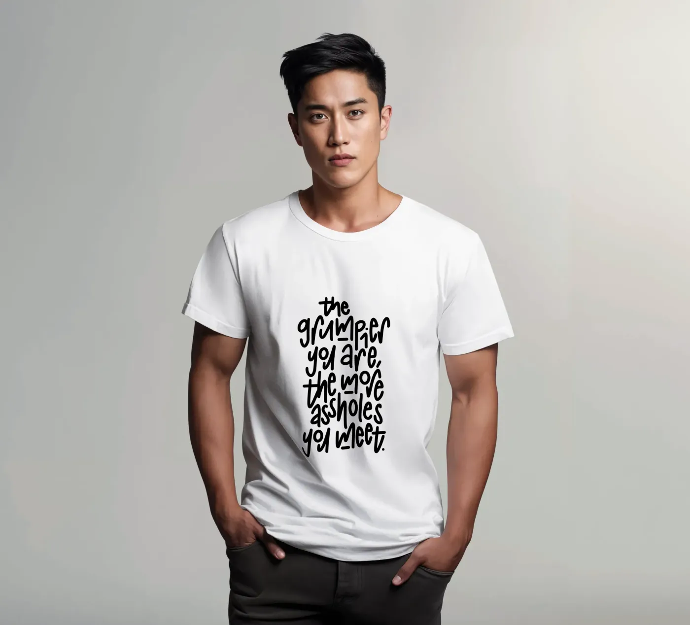 Grumpy t-shirt da LIMITED EDITION LETTERS