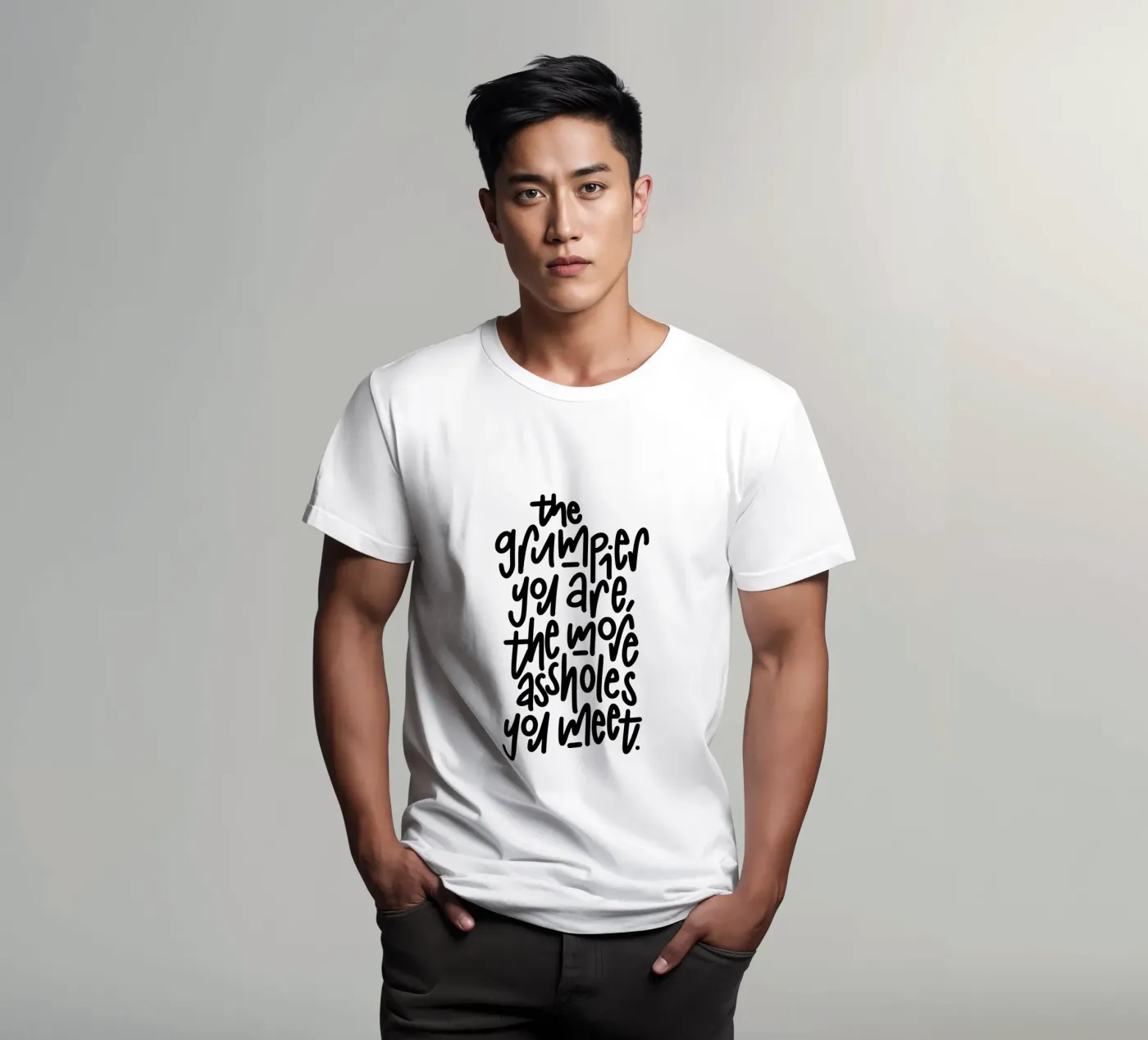 Grumpy t-shirt da LIMITED EDITION LETTERS