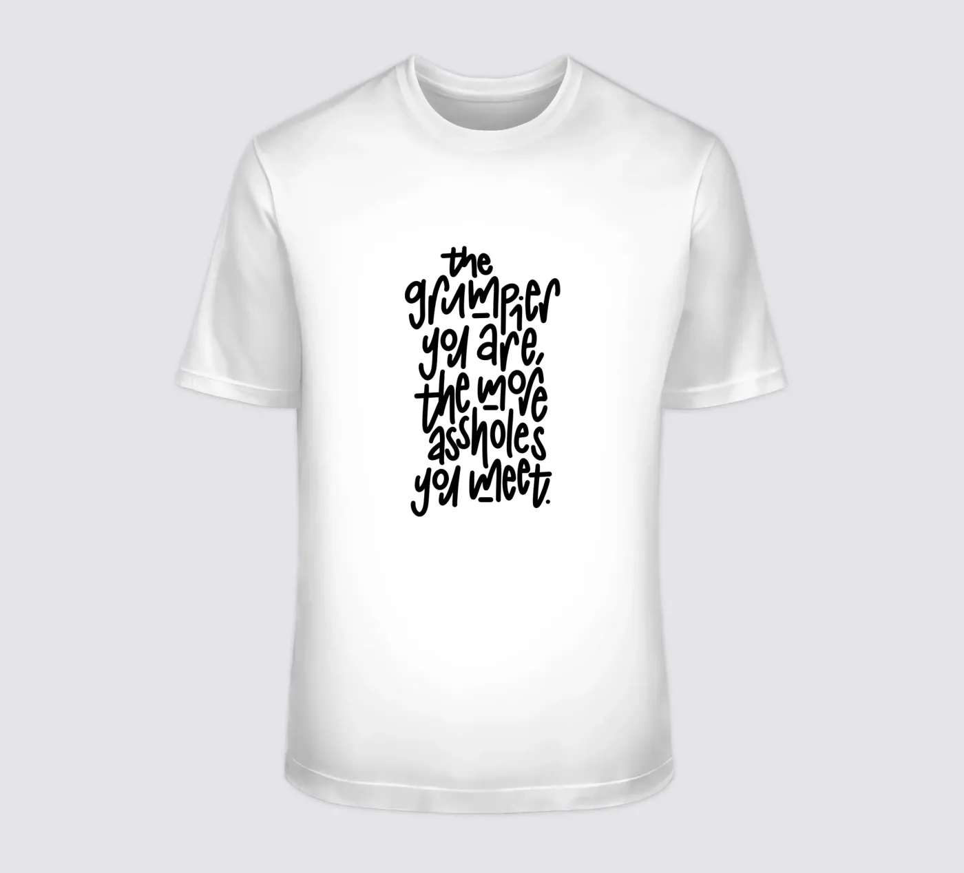 Grumpy t-shirt da LIMITED EDITION LETTERS