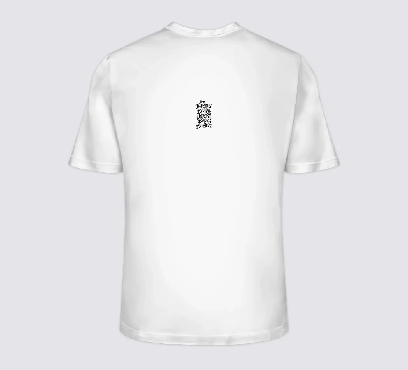 Grumpy t-shirt van LIMITED EDITION LETTERS