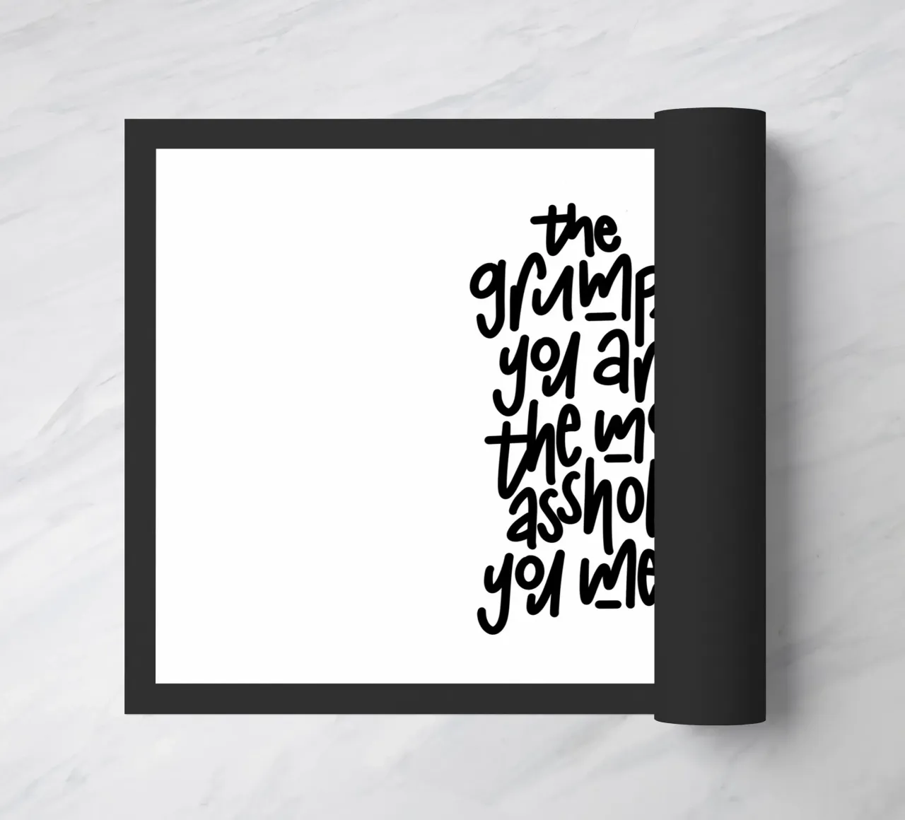 Grumpy zerbino da LIMITED EDITION LETTERS