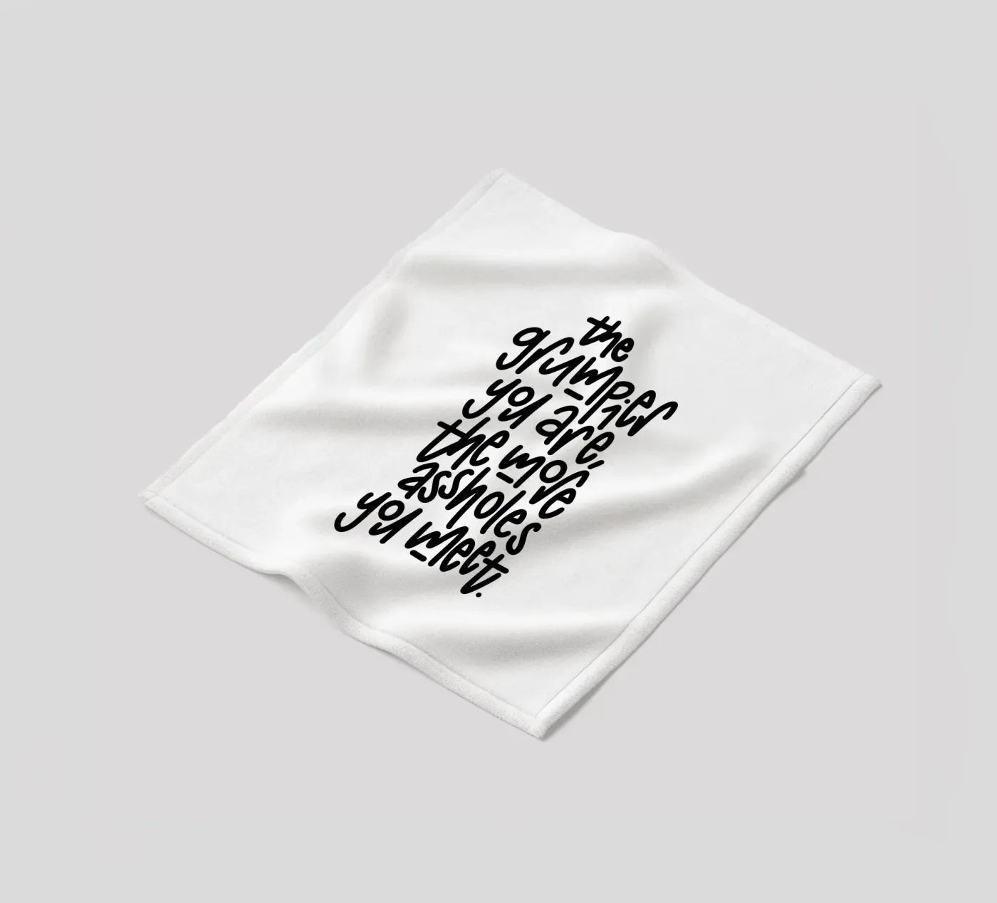 Grumpy plaid polaire de LIMITED EDITION LETTERS