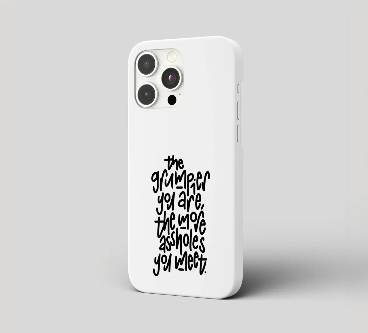 Grumpy cover iphone da LIMITED EDITION LETTERS