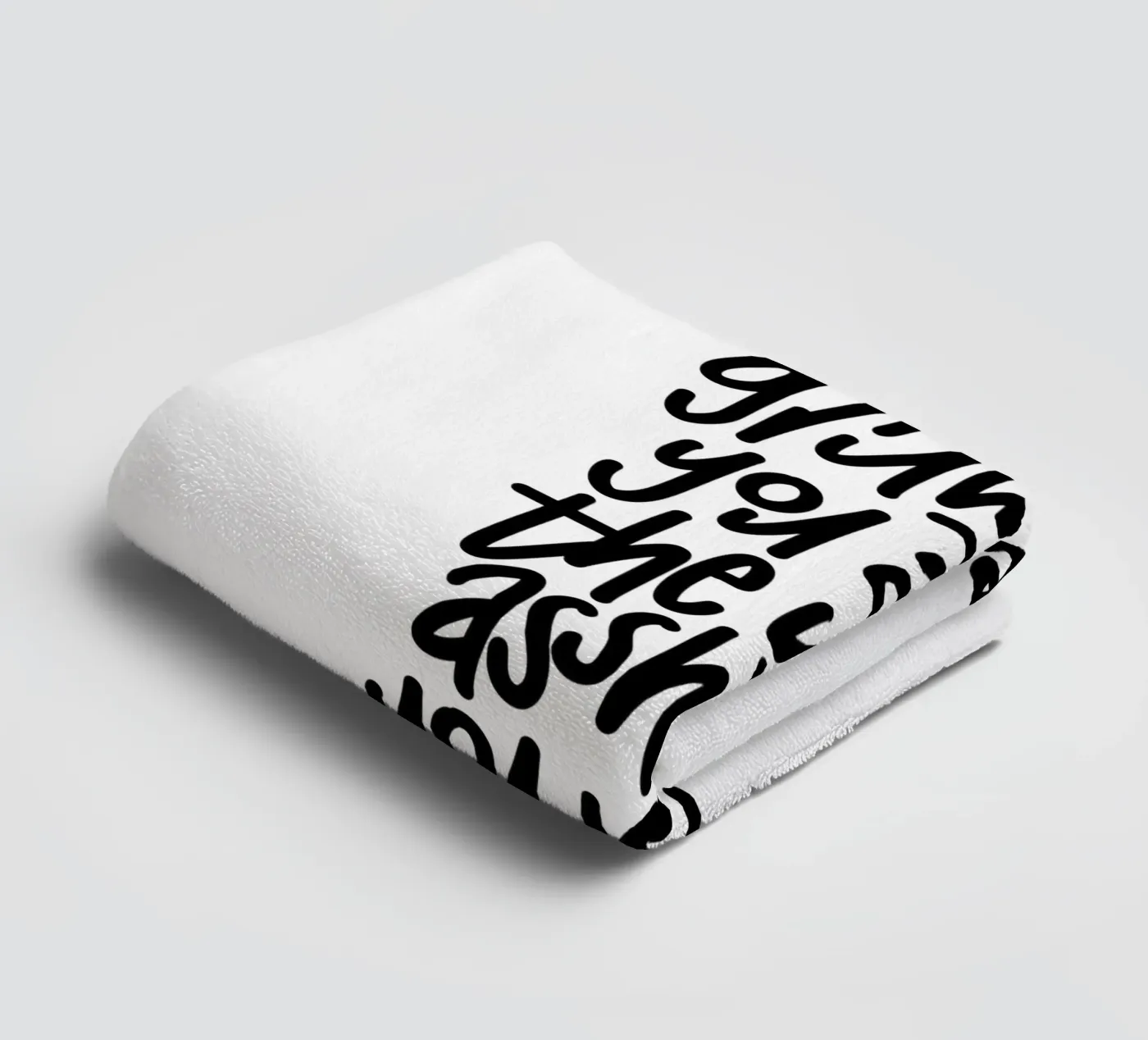 Grumpy serviette de bain de LIMITED EDITION LETTERS