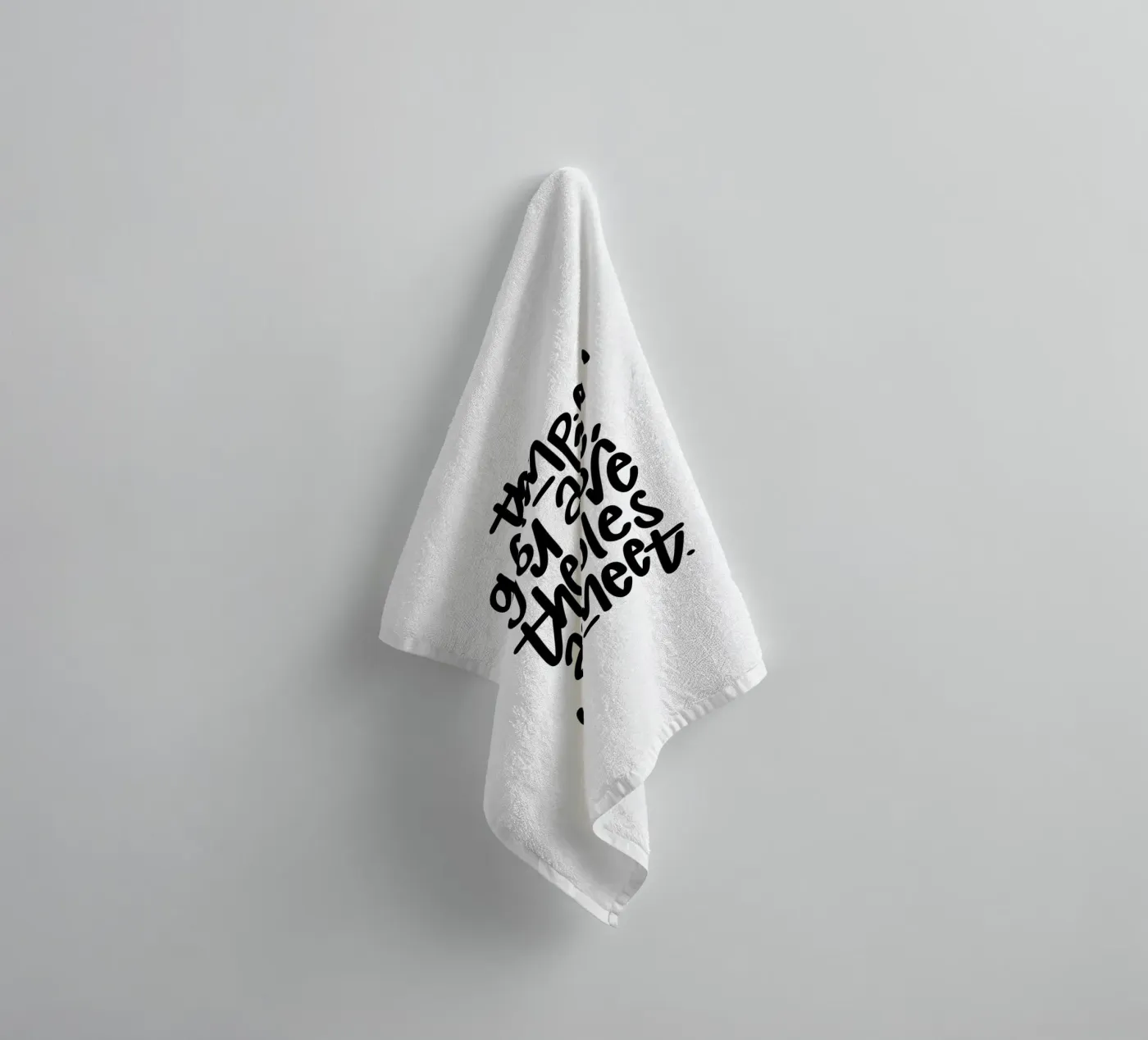 Grumpy serviette de bain de LIMITED EDITION LETTERS