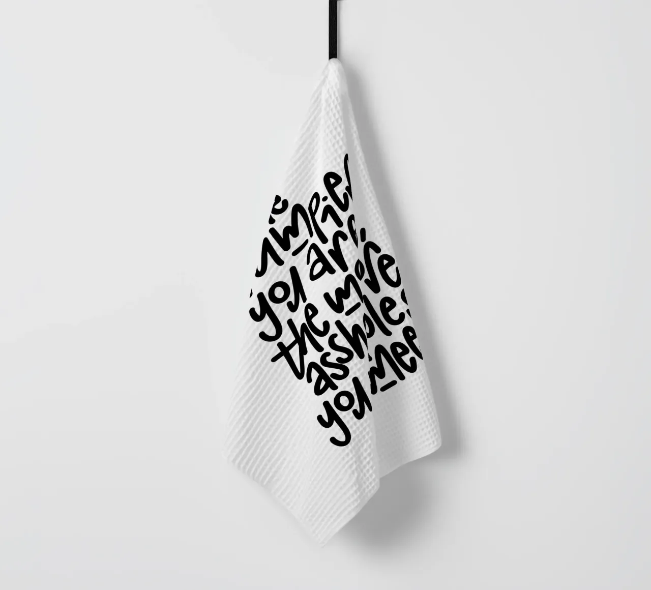 Grumpy canovaccio da cucina da LIMITED EDITION LETTERS