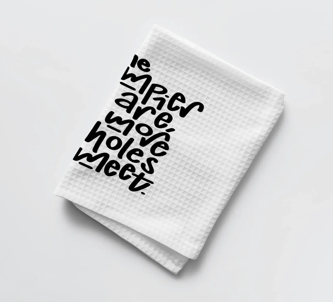 Grumpy canovaccio da cucina da LIMITED EDITION LETTERS