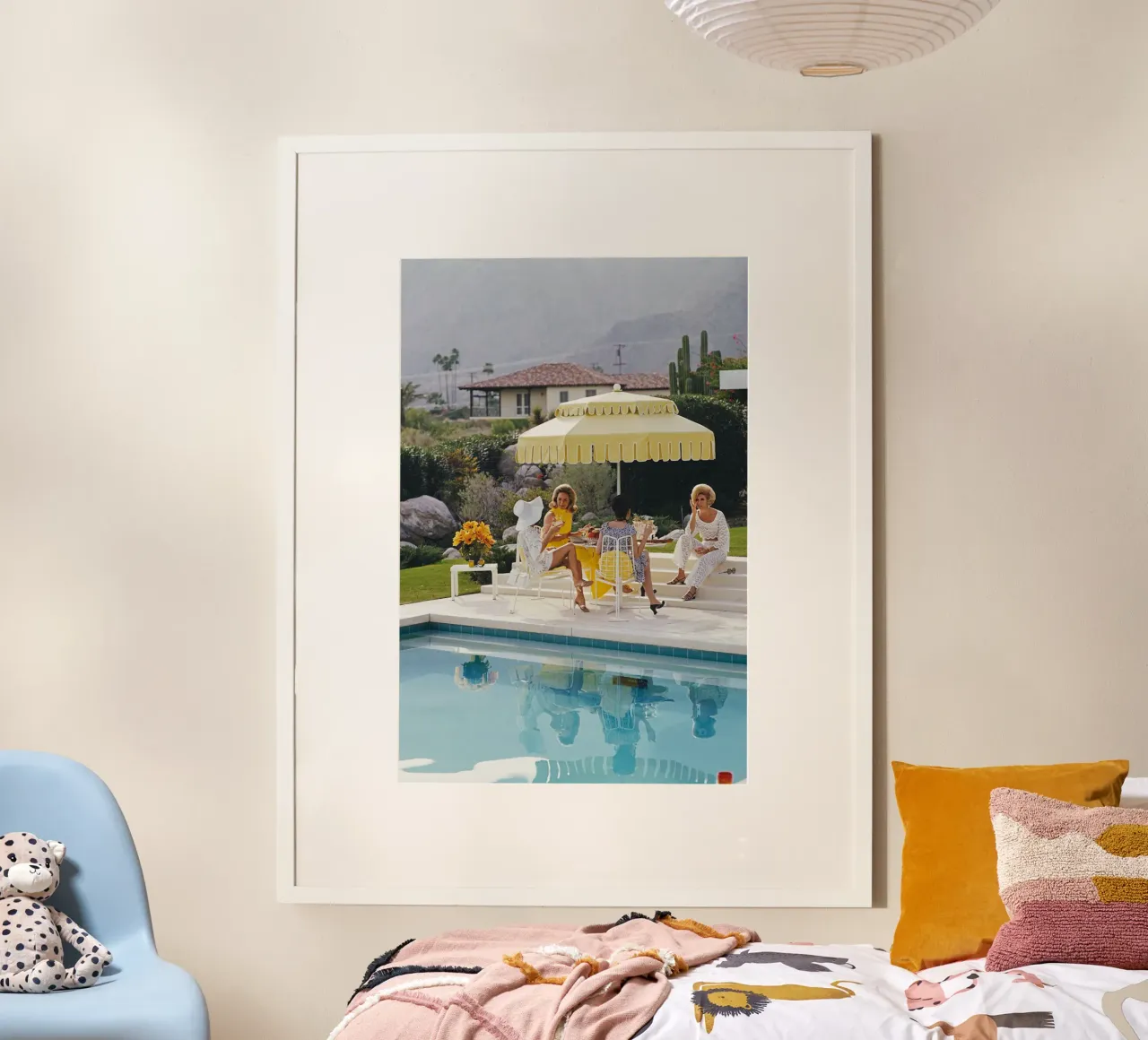 Slim Aarons, fotografia a bordo piscina, poster vintage retrò poster da TheTravelClub