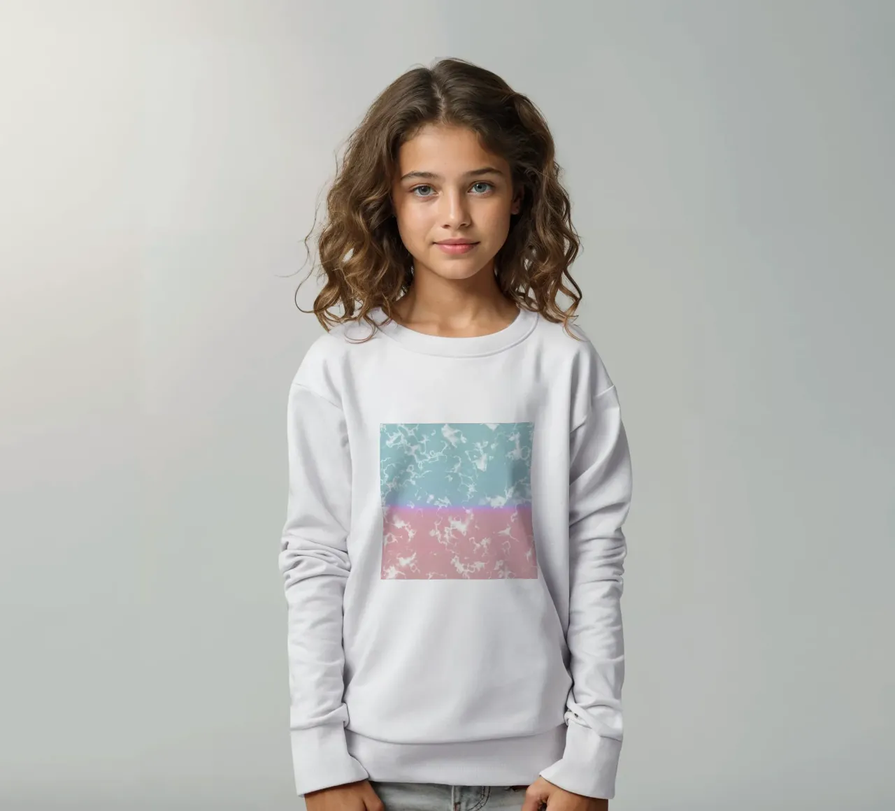 Marble 1 felpa bambino da Vasare Nar