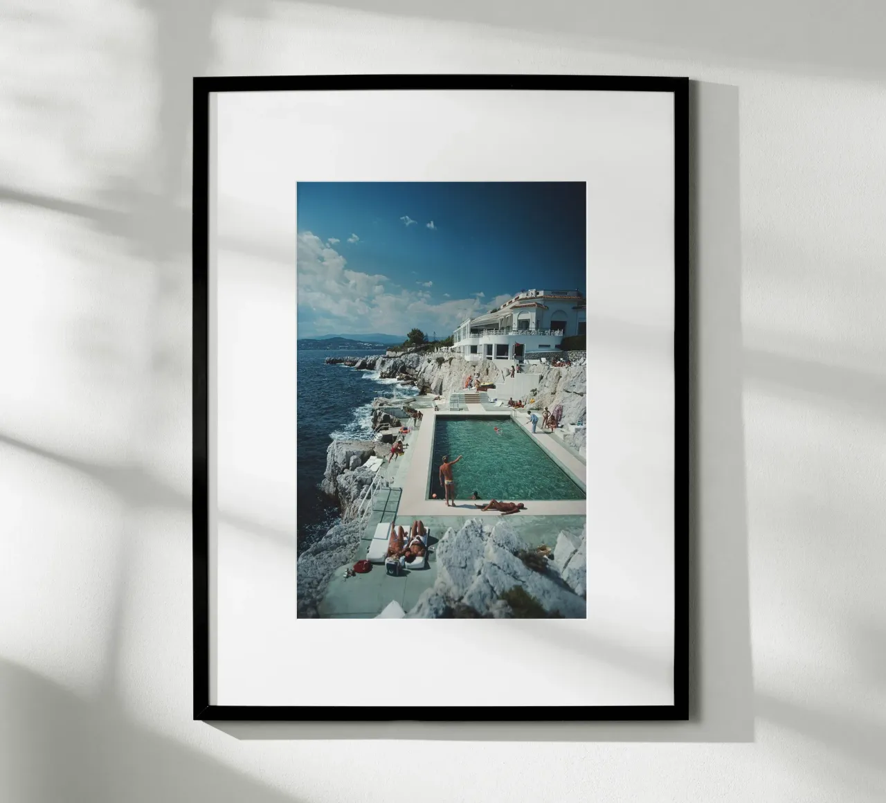Poster di viaggio retrò Costa Azzurra Stampa, Poster Slim Aarons poster da TheTravelClub