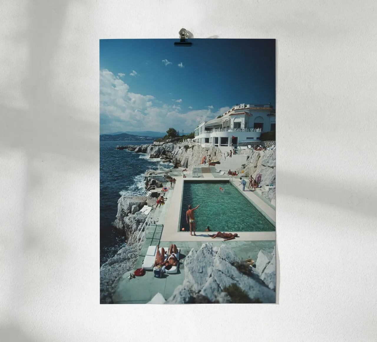Poster di viaggio retrò Costa Azzurra Stampa, Poster Slim Aarons poster da TheTravelClub