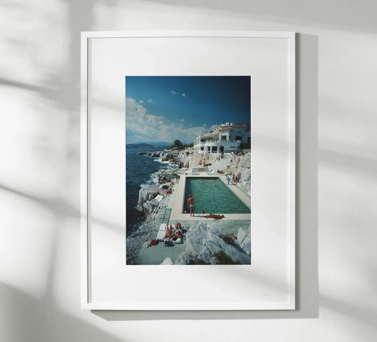 Poster di viaggio retrò Costa Azzurra Stampa, Poster Slim Aarons poster da TheTravelClub