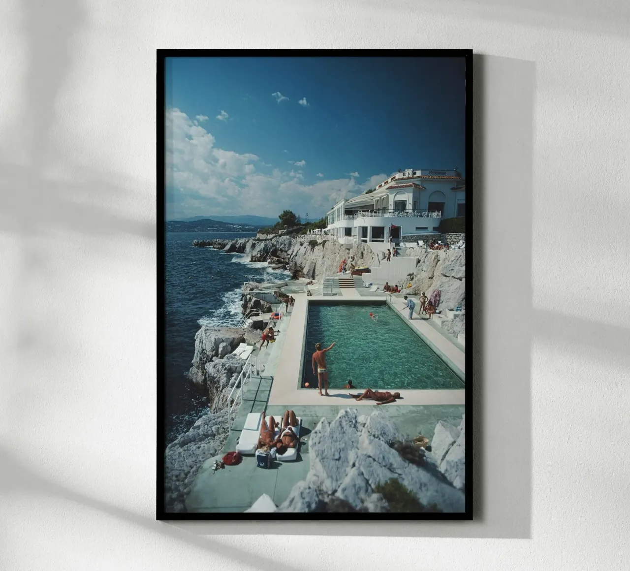 Poster di viaggio retrò Costa Azzurra Stampa, Poster Slim Aarons poster da TheTravelClub