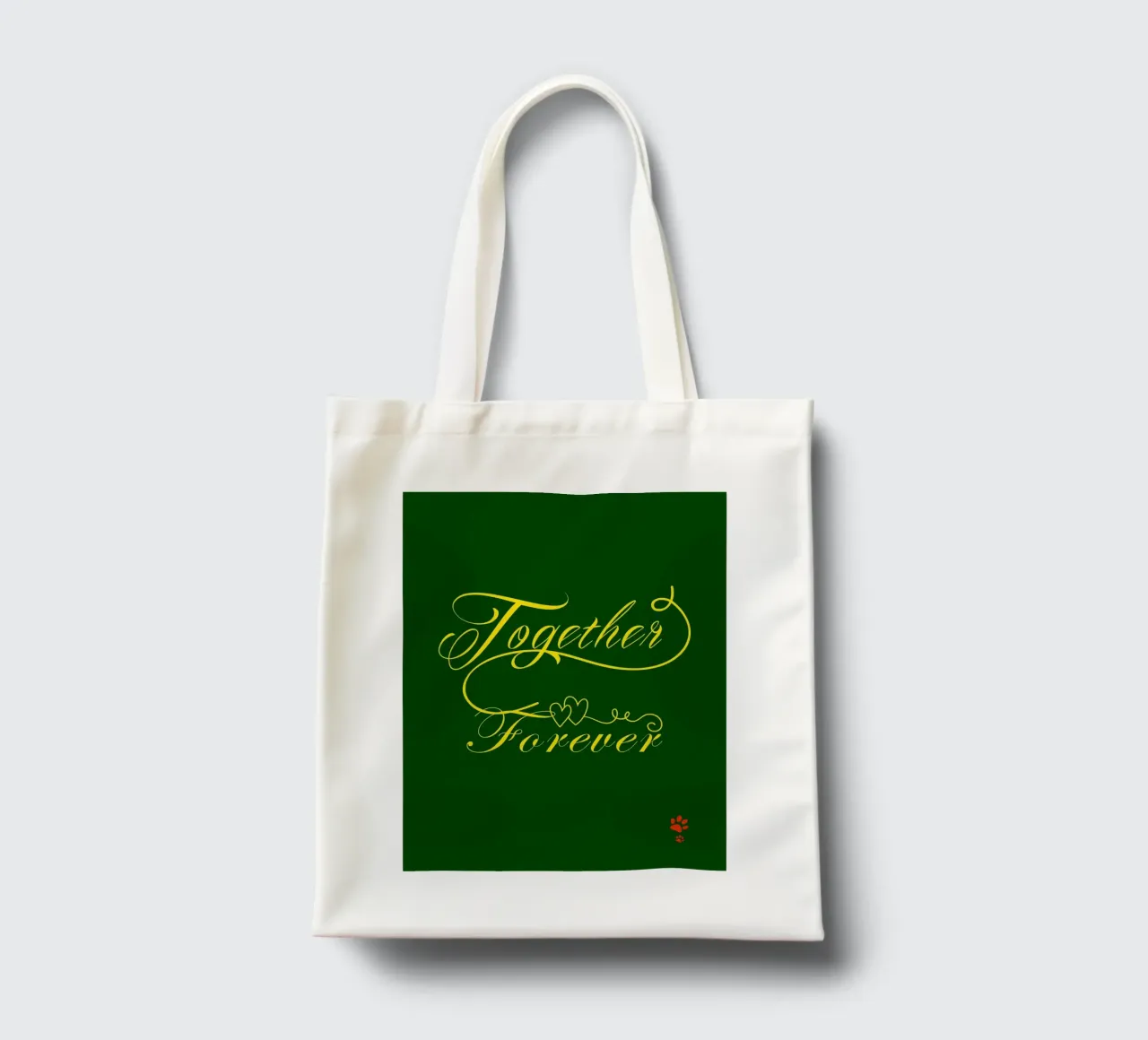 Together forever tote bag by catsforyou