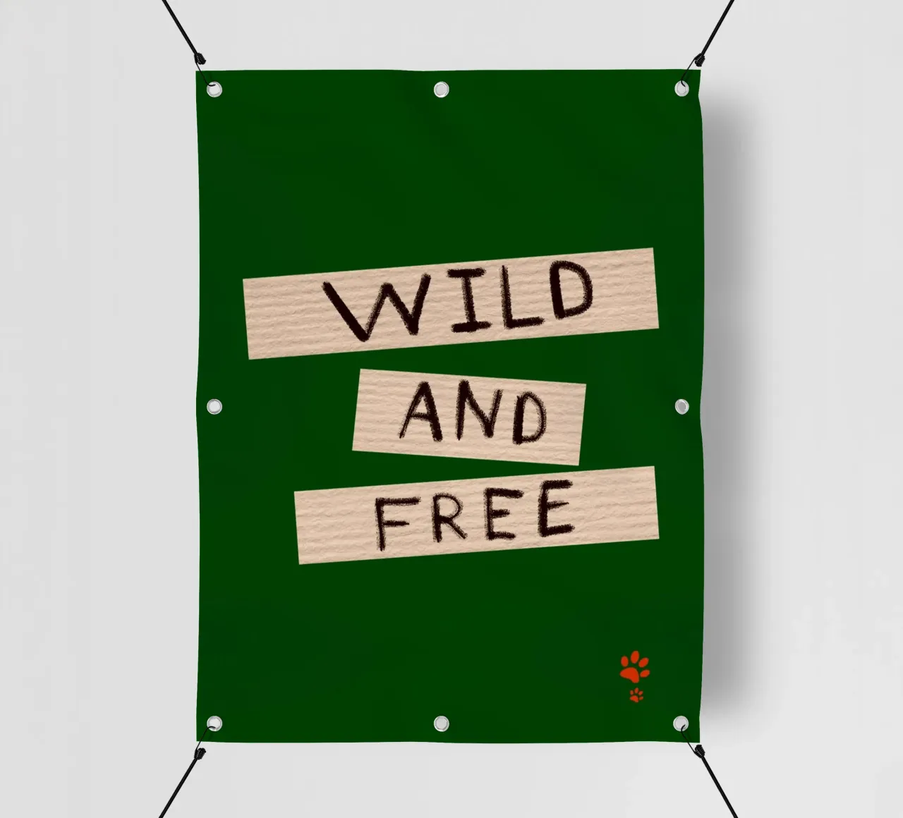 Selvaggio e libero telo in pvc da catsforyou