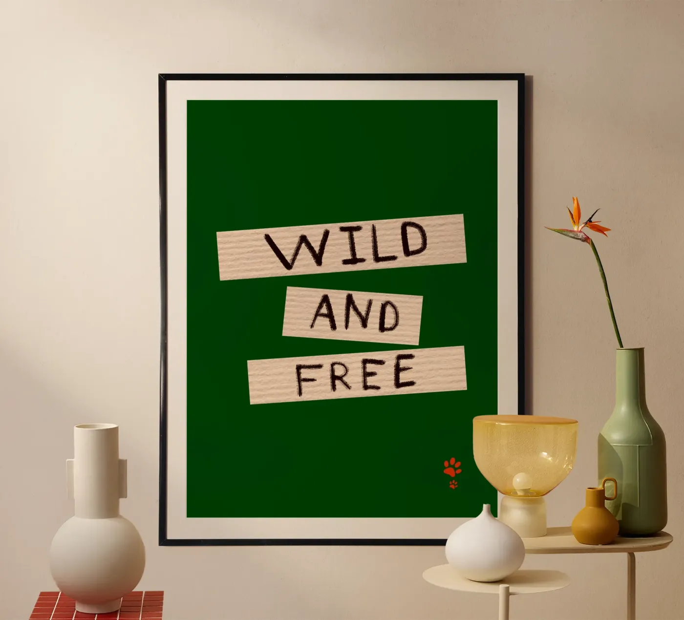 Selvaggio e libero poster da catsforyou