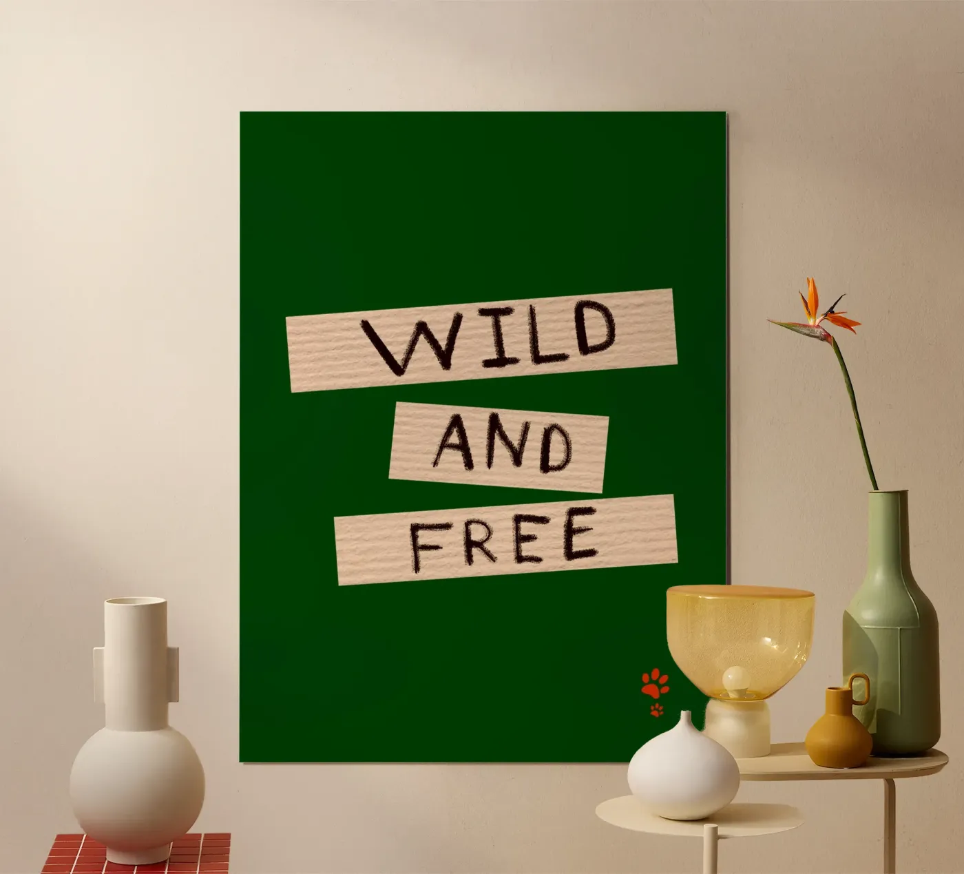 Selvaggio e libero poster da catsforyou