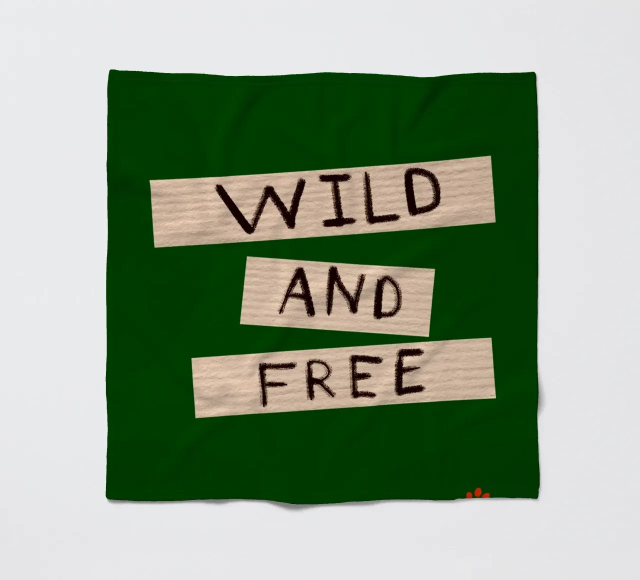 Selvaggio e libero coperta in pile da catsforyou