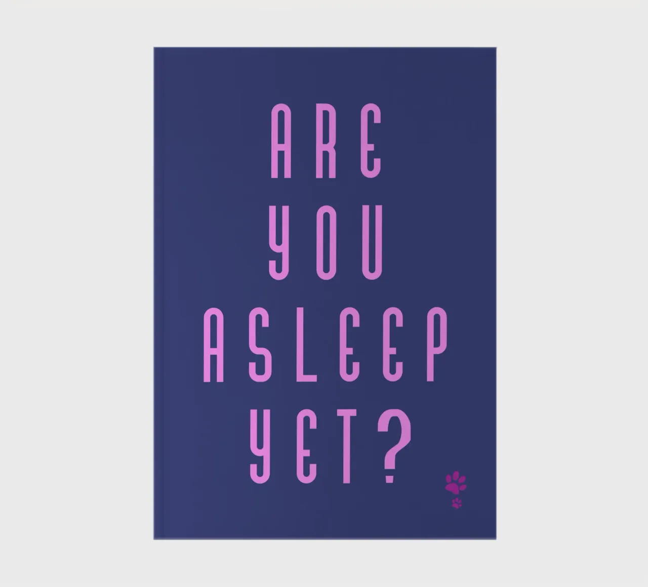 Are You Asleep Yet notebook by catsforyou
