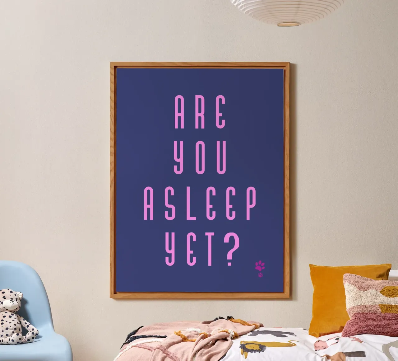 Stai già dormendo? alluminio dibond da catsforyou