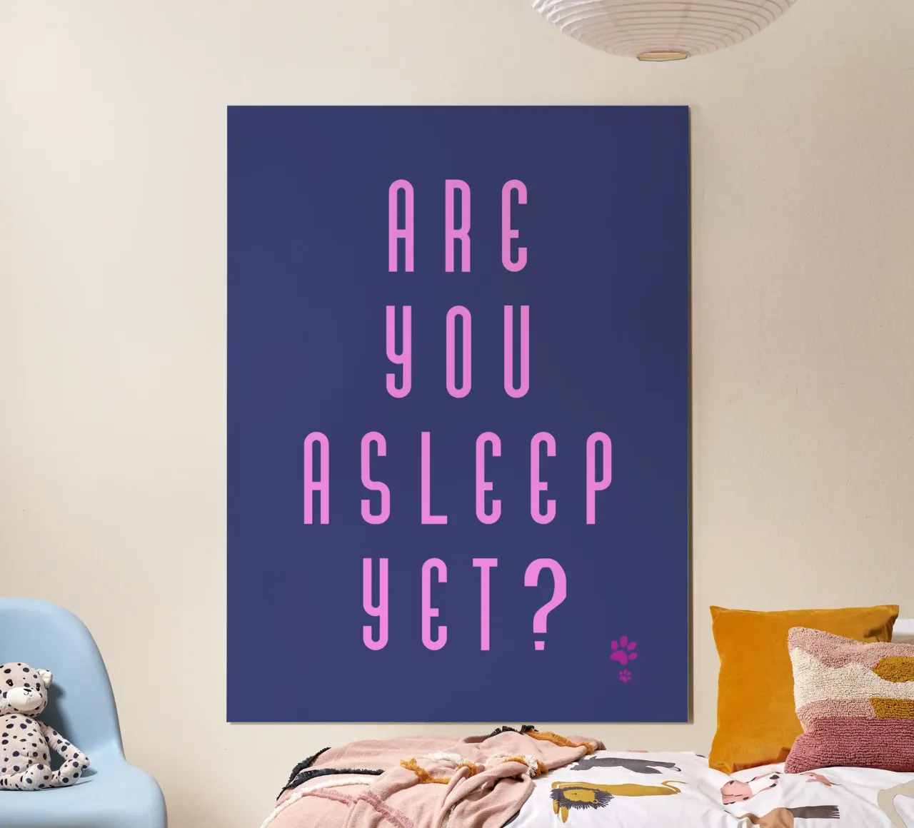 Stai già dormendo? carta hahnemühle da catsforyou