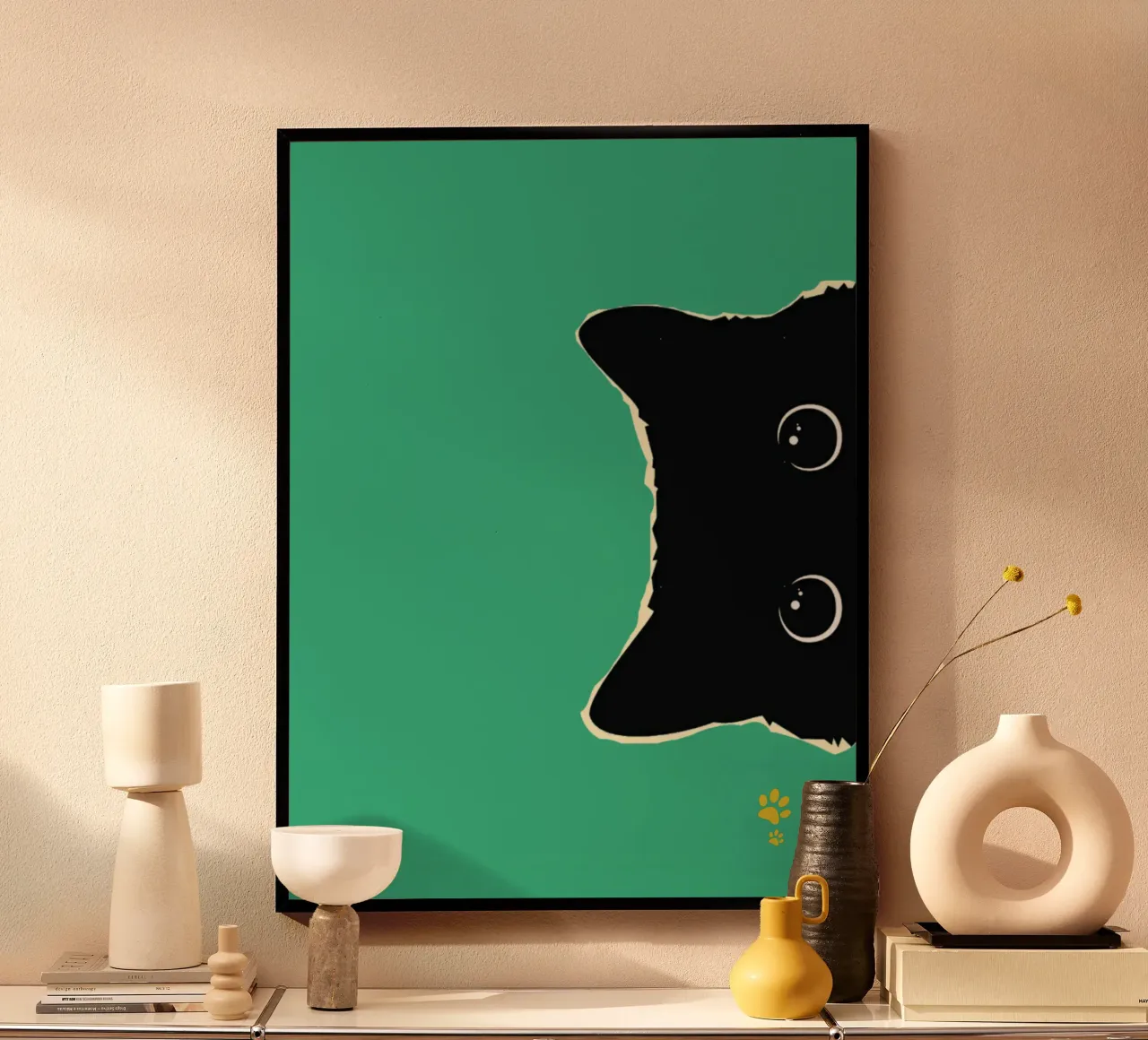Black Cat Ii hahnemühle by catsforyou