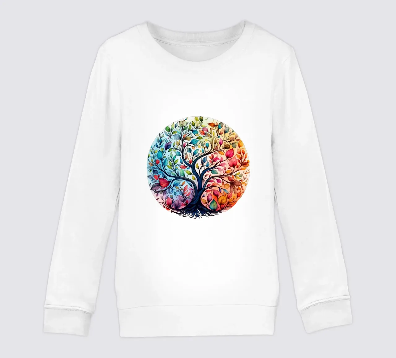 Albero della vita colorato felpa bambino da Spiritual Touch