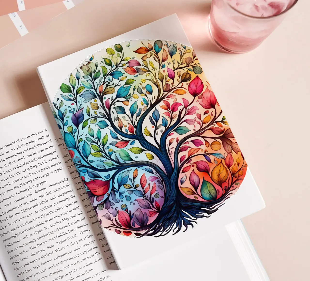 Colorful Tree of Life notebook by Spiritual Touch